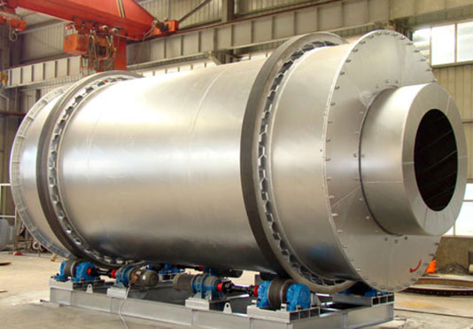 Three-Cylinder Dryer by Zhenggang Machinery for sand, slag, fly ash and mineral drying