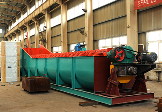 Spiral Classifier for ore grading, washing, desliming and dewatering