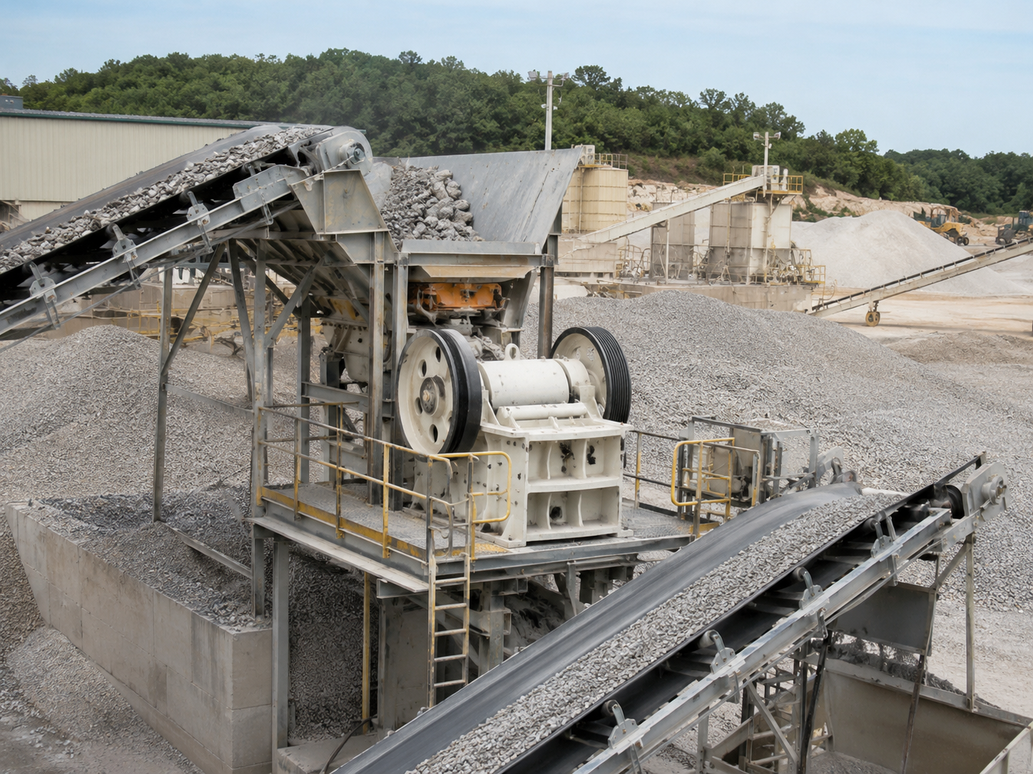 PEX jaw crusher for secondary and fine crushing with smaller discharge size in stone production lines