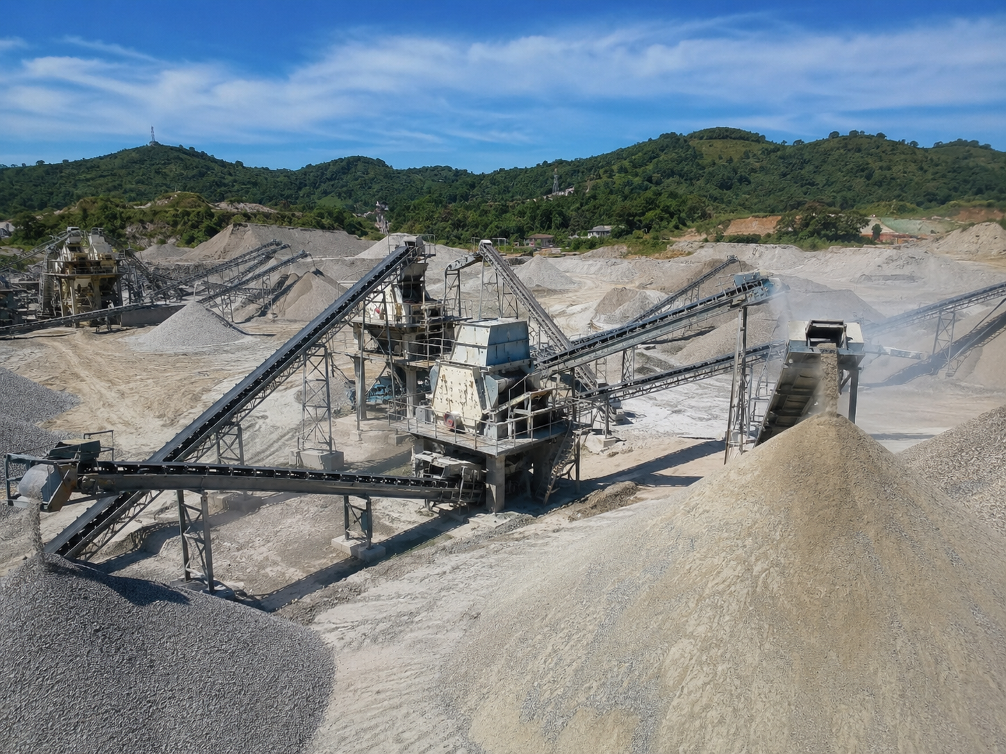PF series impact crusher for artificial sand and gravel production in quarry and aggregate crushing lines