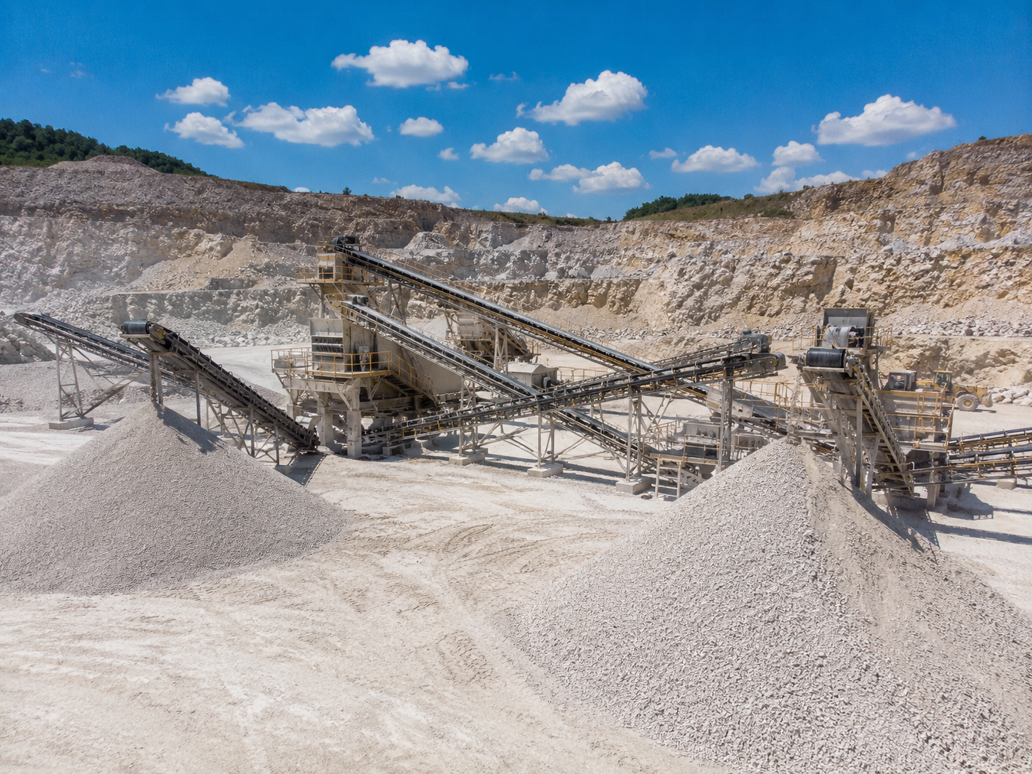PF series impact crusher for limestone crushing, construction aggregate production, road materials, and cement raw materials