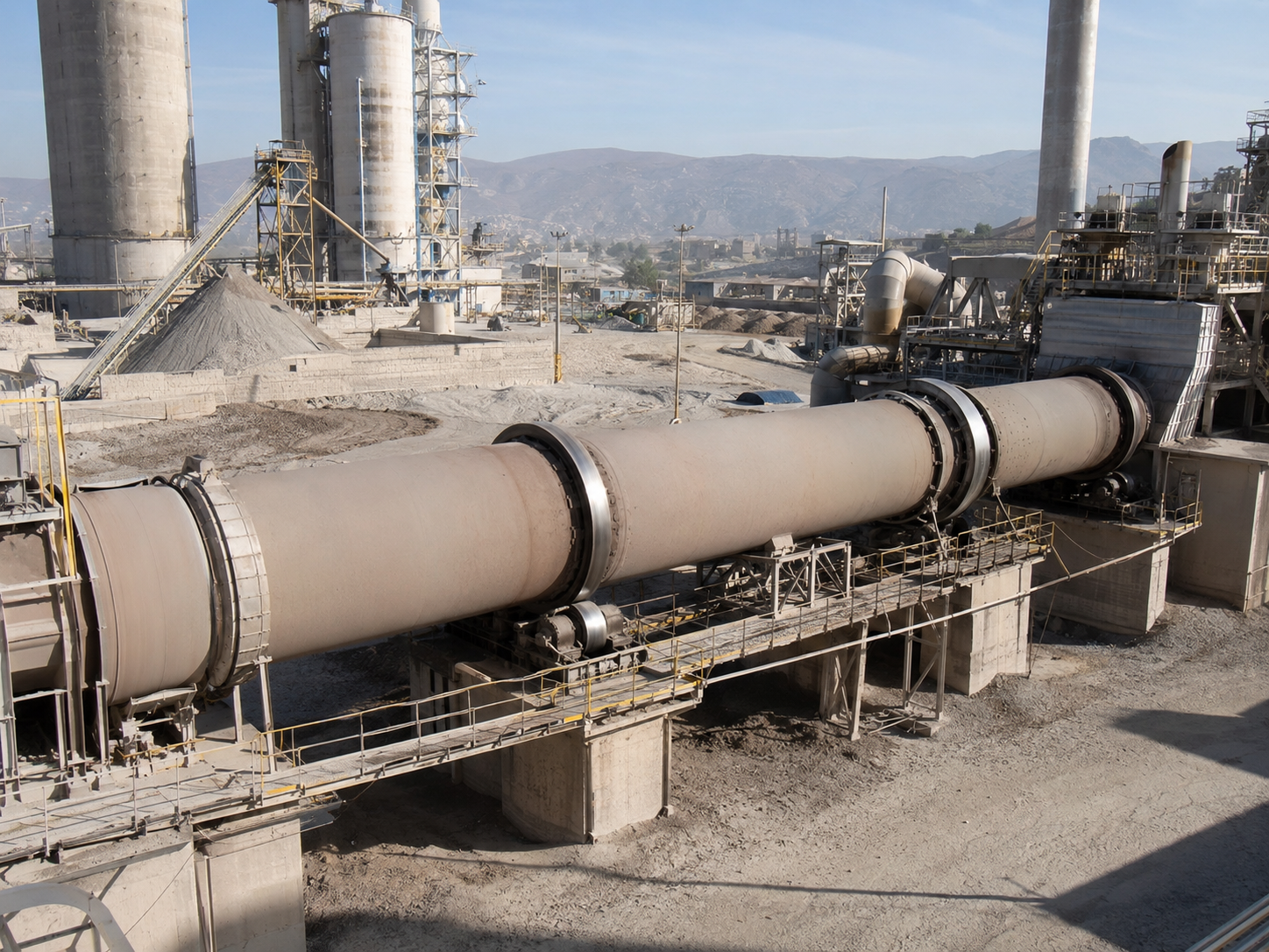 Rotary drum dryer for chemical material drying, industrial powder drying, and bulk solid drying production lines