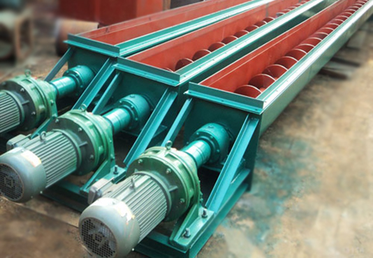 Screw Conveyor for cement, fly ash, sand, fertilizer, grain and bulk material conveying