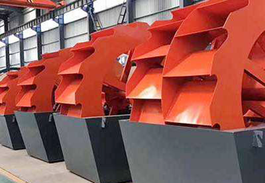 Wheel Sand Washer for sand cleaning, washing and grading