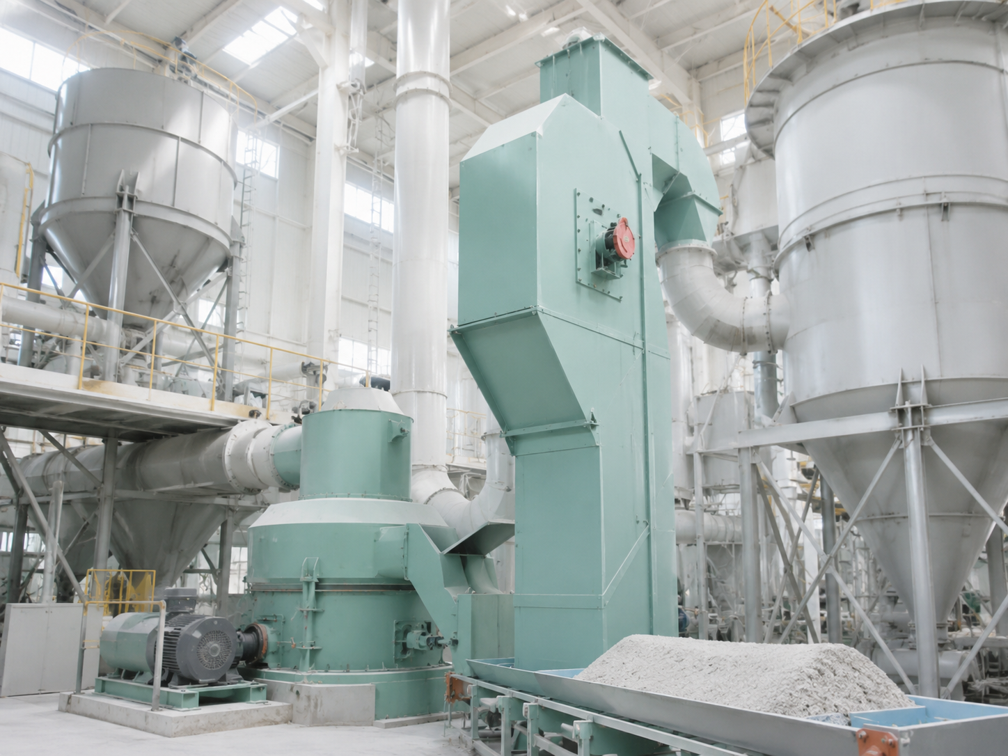 TH bucket elevator for grinding plant vertical conveying, mineral powder, cement powder, slag powder, and limestone powder