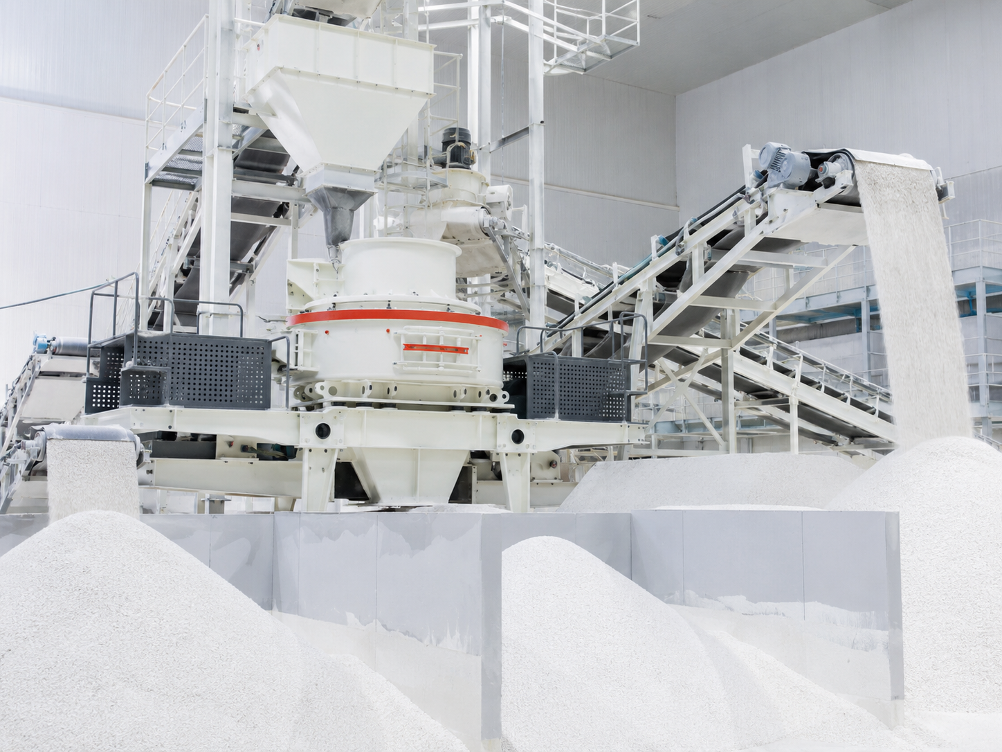 VSI vertical shaft impact crusher for quartz sand glass sand and industrial sand production