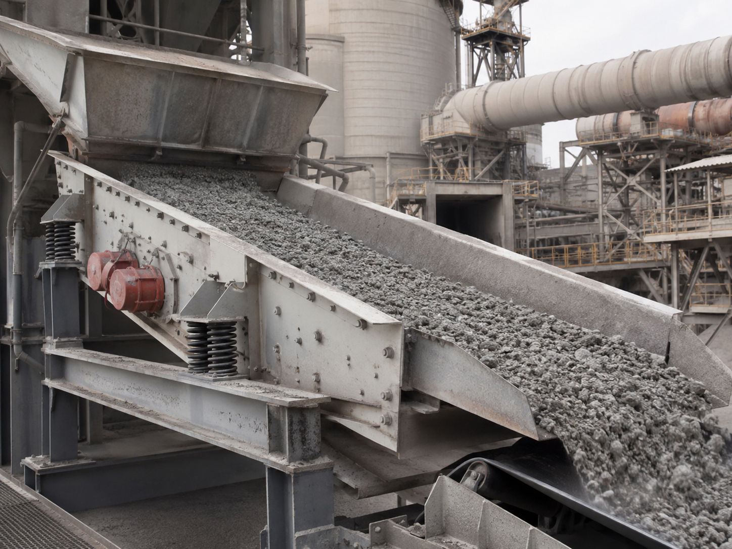 ZG series electromagnetic vibrating feeder for cement plant material feeding, limestone, clinker, fly ash, and powder materials