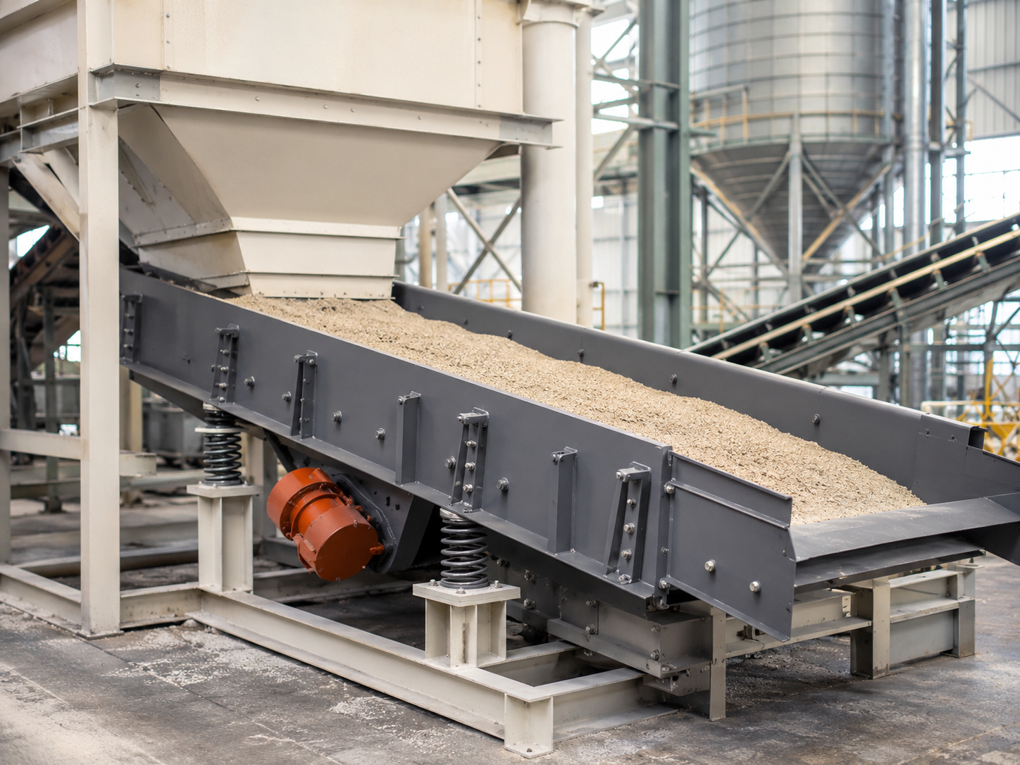 ZG series electromagnetic vibrating feeder for sand, grain, chemical granules, cement powder, limestone powder, and building materials