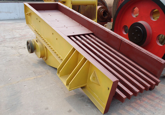 ZSW Vibrating Feeder for jaw crusher, stone crushing plant, mining and aggregate feeding