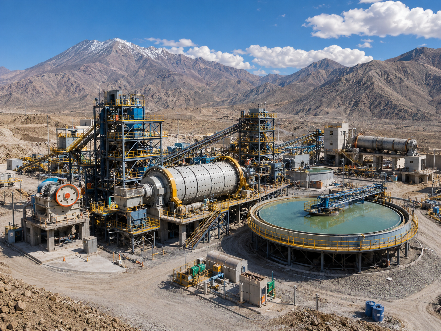 Featured image of mineral processing equipment production line in Arequipa Peru
