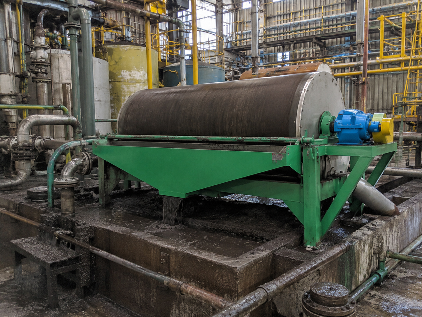 CTB magnetic separator for metallurgical chemical industry magnetic separation, slurry purification, and continuous magnetic mineral recovery