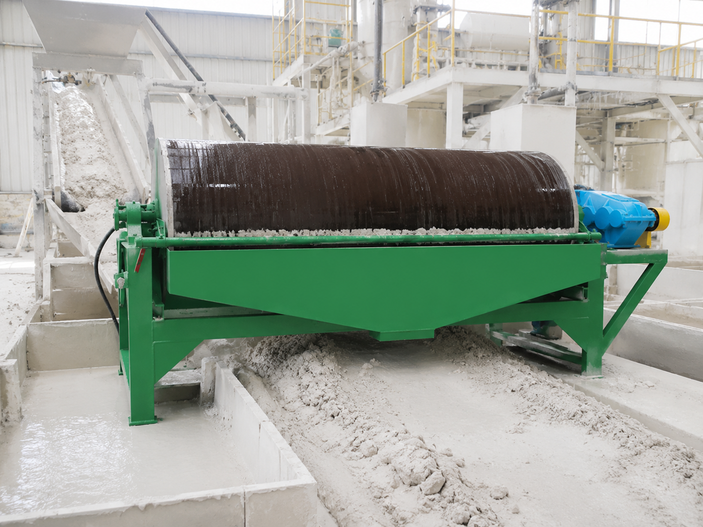 CTB magnetic separator for quartz feldspar kaolin iron removal, non-metallic mineral purification, and ceramic raw materials