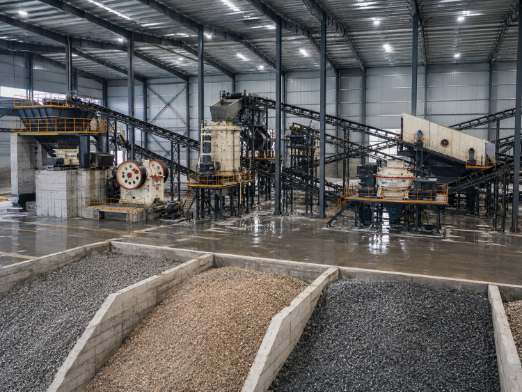 Featured image of 600 TPH quartzite crushing and sand making production line in Minas Gerais Brazil