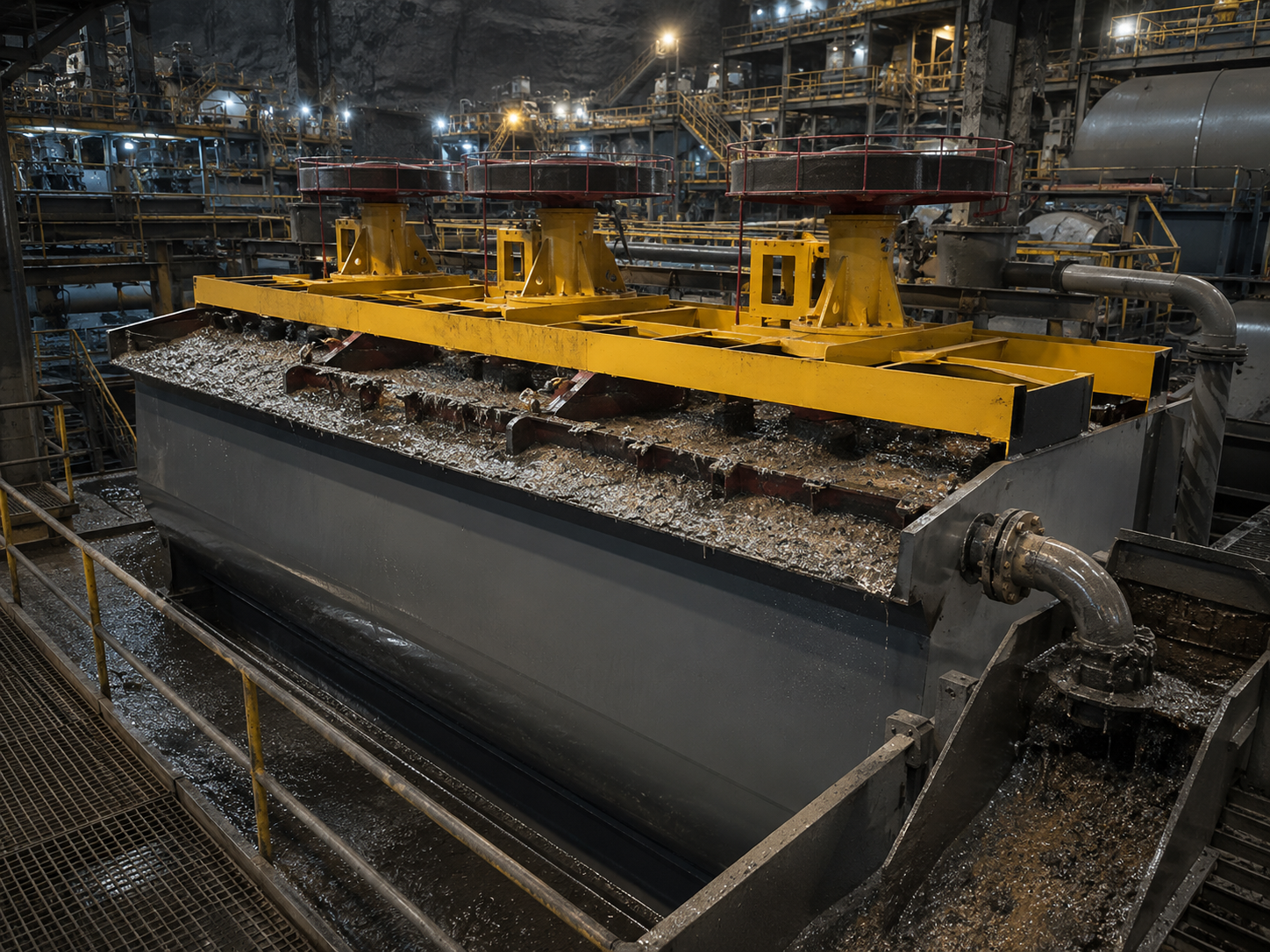 XCF flotation machine for nickel ore flotation, molybdenum flotation, concentrate recovery, and mineral separation